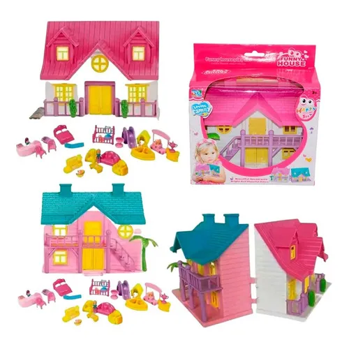 Casa De Muñecas Miniaturas Muñeca 8057 Juguete Niñas 
