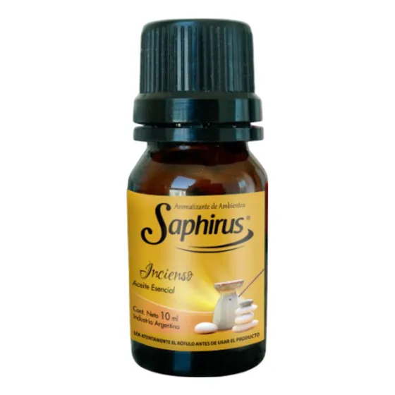 Aceite Esenciale Para Hornillos Saphirus Incienso
