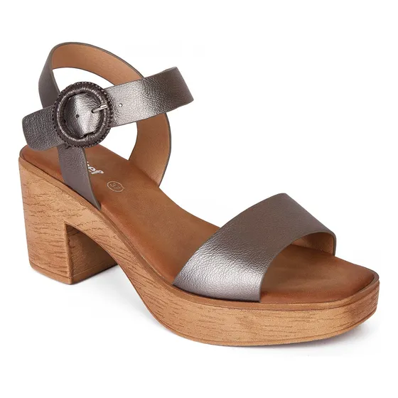 Sandalia Plataforma De Moda Para Mujer 8011 - Sthef