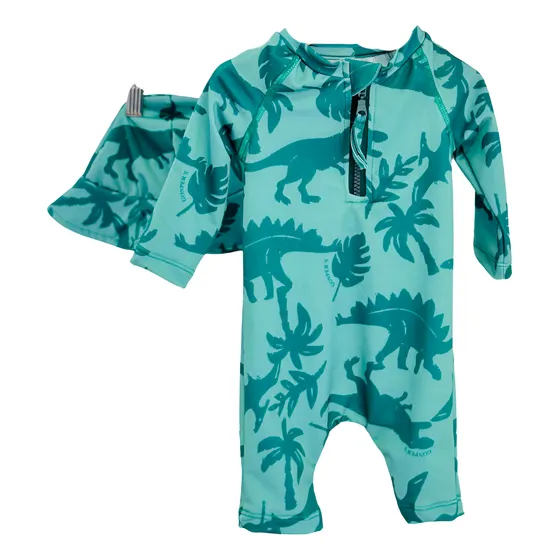Body Traje De Baño + Gorro Protección Uv Bebé Varios Modelos