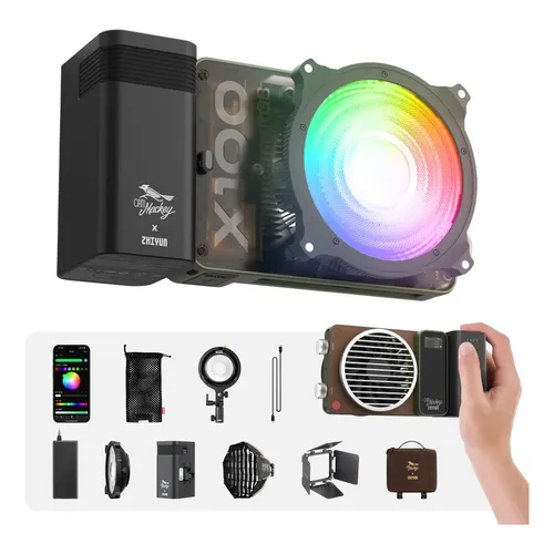 Zhiyun Molus X100 Combo Bi-color Combo 100w Video Light V2