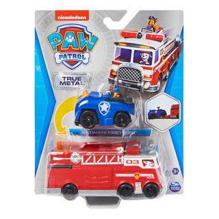 Paw Patrol Carrito True Metal Y Camión De Bomberos 3+ Paw Patrol Carrito True Metal Y Camión De Bomberos 3+