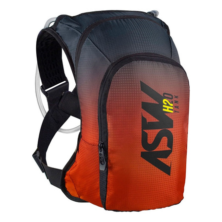 Mochila Bolsa De Hidratação Asw 2lts H2o Tank Preta Cor Laranja-claro Mochila Bolsa De Hidratação Asw 2lts H2o Tank Preta Cor Laranja-claro