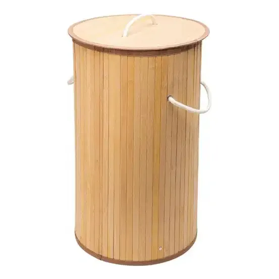 Cesta Para Ropa De Bambú