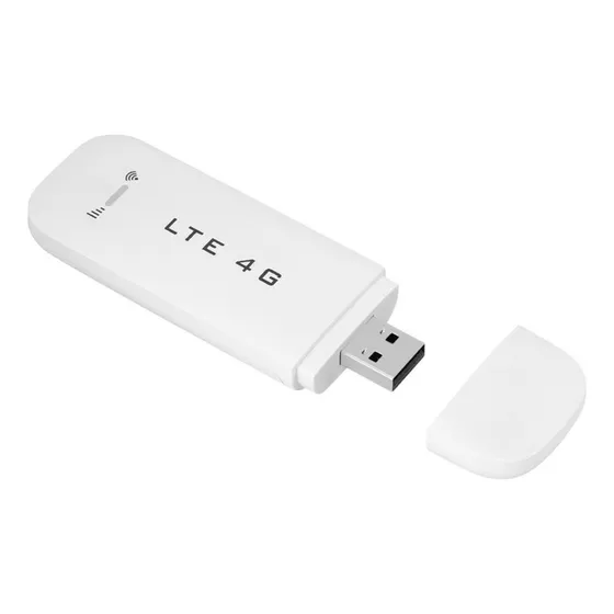 Q Adaptador De Rede Modem Usb 4g Lte Com Hotspot Wifi E Sim