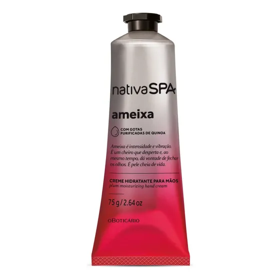 Crema De Manos O Boticário Nativa Spa Ameixa 75 G