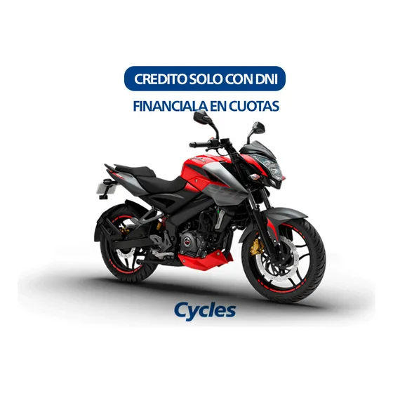 Bajaj Rouser Ns200 - Credito Solo Con Dni -  Cycles