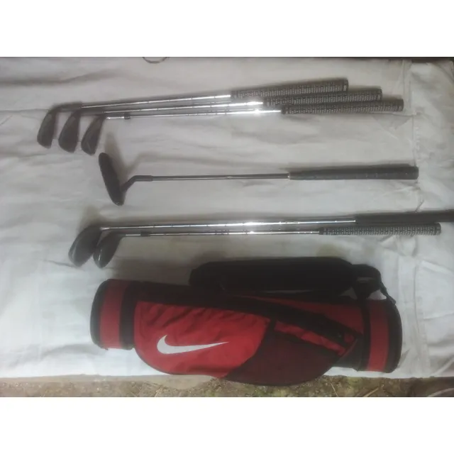 Set De Golf Jr- Con 6 Palos - Bolso Y Funda Nike