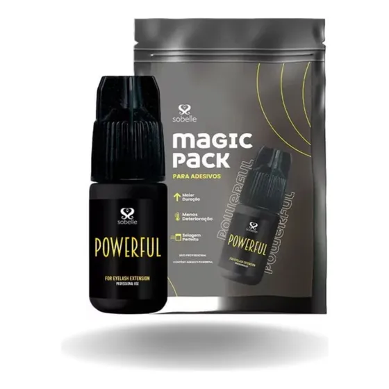 Cola Powerful Para Alongamento De Cílios Sobelle 3ml Cor n/a