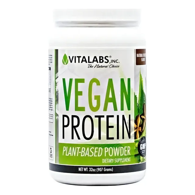 Proteína Vegana Vitalabs Vegan Pro 2 Lb Sabor Chocolate