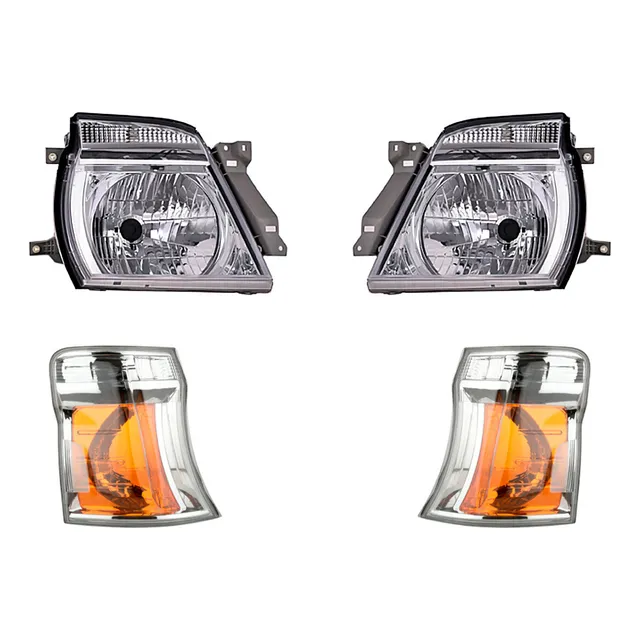 2 Faros + 2 Cuartos Depo Para Nissan Urvan 2007 A 2013