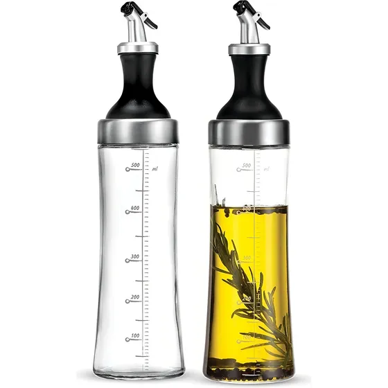 Dispensador Aceite De Oliva Y Vinagre - Set X 2 Aceitera