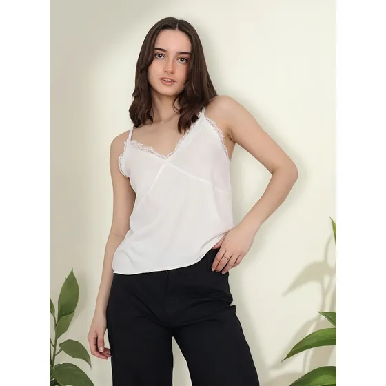 Blusa Nano Con Puntilla Spritz #2025