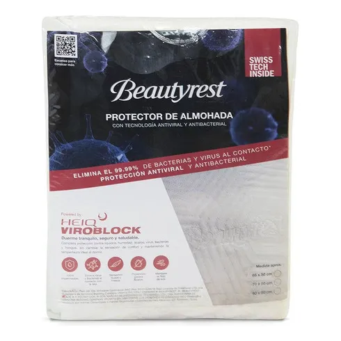 Protector De Almohada Impermeable Heiq Viroblock Queen