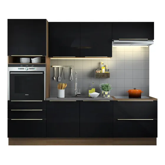 Cocina Integral Completa Modular Madesa Lux 260cm Mn 01