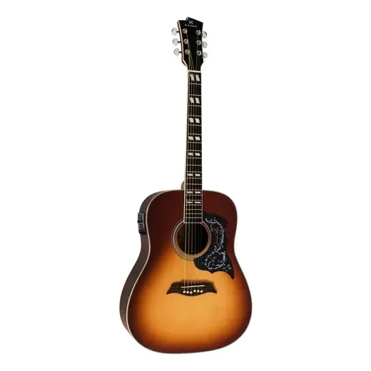 Violão Elétrico Michael Galaxy Folk Vm925dt Ss Profissional