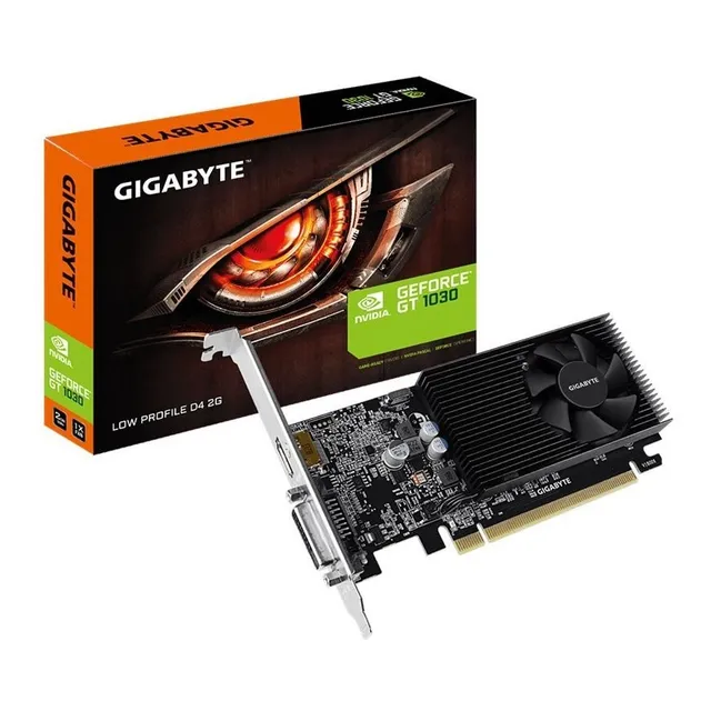 Tarjeta grafica gigabyte Gt1030 Low Profile D4 2gb