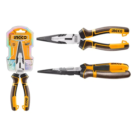 Pinza Punta Fina 6  Energy Saving 30% Cr-v Ingco Hhlnp28160