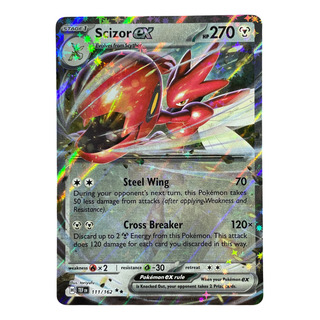 Cartas Pokemon Scizor Ex Temporal Forces Cartas Pokemon Scizor Ex Temporal Forces