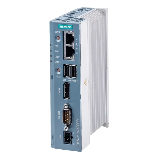 Switch Iot 2050 2x10/100mbit Eth 24vdc Slot Ind4.0 Siemens