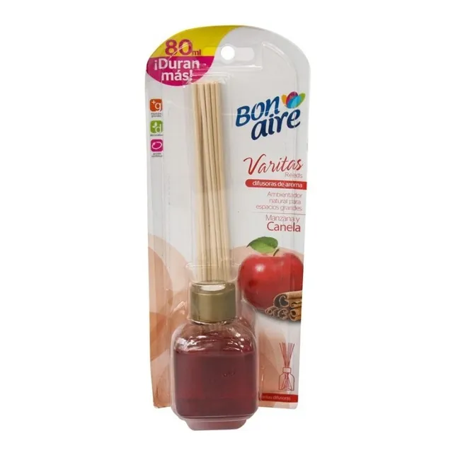 Ambientador Difusor Varitas Bonaire 80 Ml Aceite