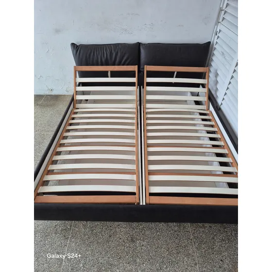 Cama Individual Matrimonial Desarmable, Graduable Con Canape