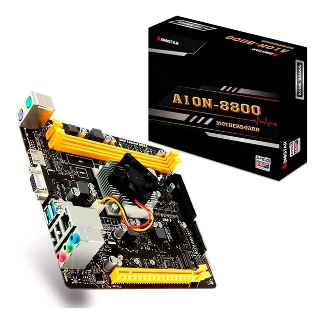 Mother Board Biostar A10n-8800e Amd Athlon Fx-8800p Hdm /vc 