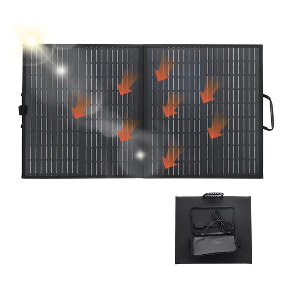 Panel Solar Zhongsen Vs100 100w 18v Portátil