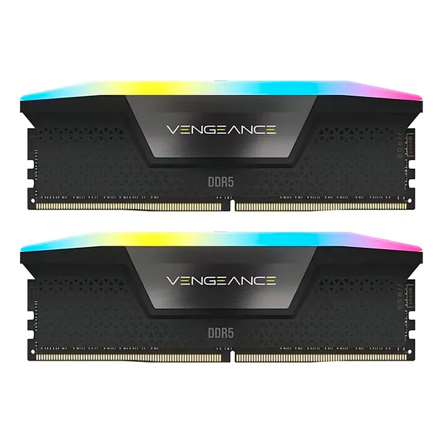 Memoria Ram Corsair Vengeance Rgb De 64 Gb, Ddr5, 5200 Mhz