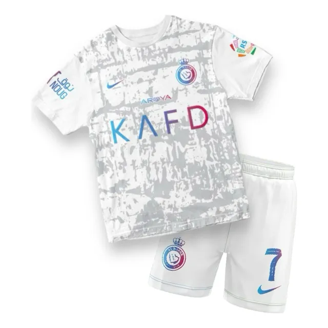 Conjunto Para Niños Del Al Nassr Fc Cristiano Ronaldo Cr7 