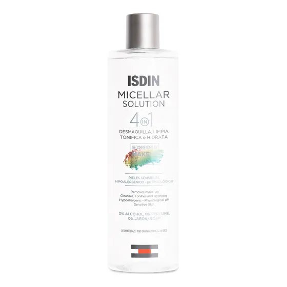 Agua Micellar Isdin Micellar Solution 4 En 1 400ml 