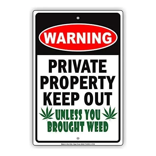 Letrero Calle 8 X 12  Advertencia Propiedad Privada Texto
