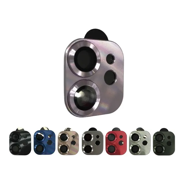 Vidrio Metálico Para Cámara De iPhone 11 / 12 Mini