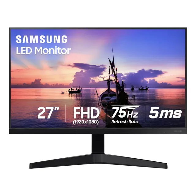 Monitor De Ordenador Samsung 27' Serie T35f Fhd 1080p, 75...