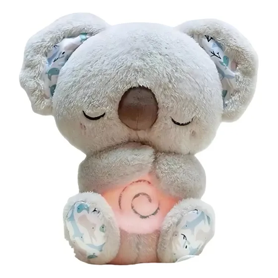 Koala De Juguete Que Respira,alivia La Ansiedad Consonido Color Gris