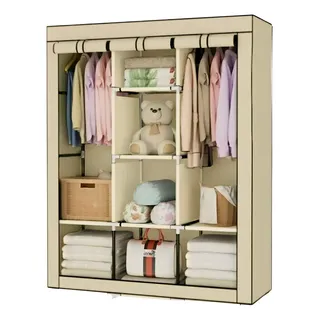 Guarda Roupa DobrĂĄvel Organizador PortĂĄtil ArmĂĄrio Cor Bege Guarda Roupa DobrĂĄvel Organizador PortĂĄtil ArmĂĄrio Cor Bege