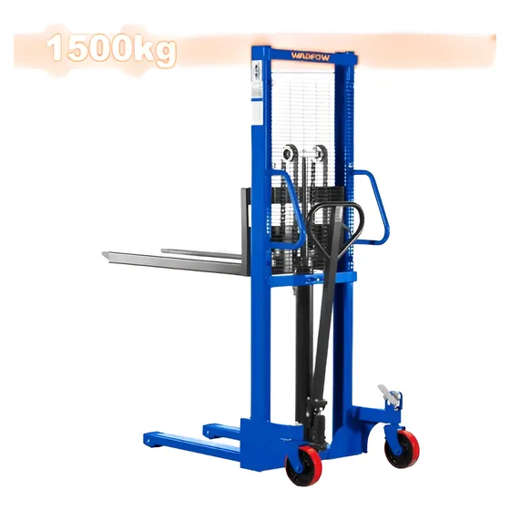 Elevador Manual Paletera 1500kg Hidraulica Wadfow Wnk1r15