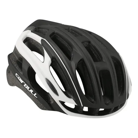 Casco De Bicicleta Certificado Talla M - L Mtb Ruta Colores Color Negro - Blanco Talla Talla Unica 54-61cm