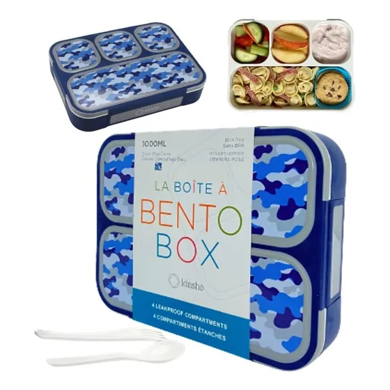 Lonchera De Camuflaje Para Ninos, Caja Bento Para Ninos |...