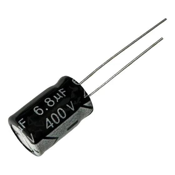 Kit 20 Pçs - Capacitor Eletrolitico 6,8x400v - 6,8uf X 400v