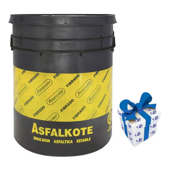 Asf Fibrado Fasfalkote 18 Kg Impermeabilizante Techos