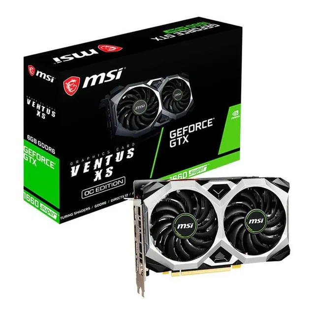 Placa de video Nvidia MSI Ventus XS GeForce GTX 16 Series GTX 1660 SUPER OC Edition 6GB