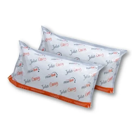 2x1 !!! Almohada De Fibra Julie Grey