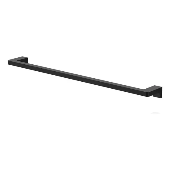 Fp Toallero Largo 60cm Black Quadra Negro Mate37tbr830