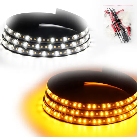 I Litton 2 Luz Led 70 Para Estribo 216 Secuencial Ambar
