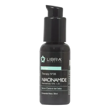 Booster Serum Niacinamida 10% Zinc Todo Tipo Piel 50gr Libra