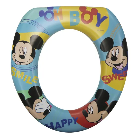 Asiento Reductor Adaptador Inodoro Disney Mickey Para Niño Color Celeste