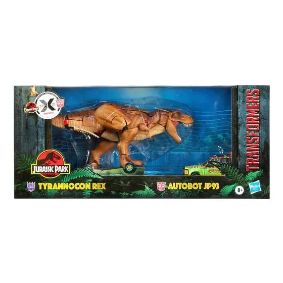 Jurassic Park Transformers Tyrannocon Rex And Jp93
