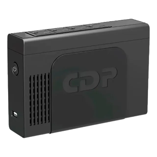 Ups Cdp Li504 De 500va 250w 120v 4 Tomas Con Usb Color Negro