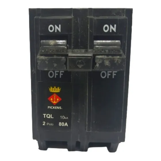 Breaker Para Empotrar 2 Polo X 80 Amp Pickens